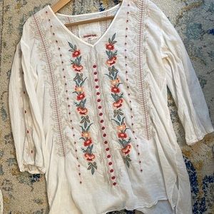 Johnny Was tunic top